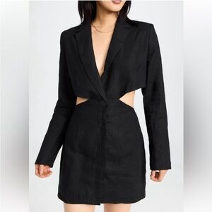 NWT Rumer Harper Blazer Dress size Small in Black